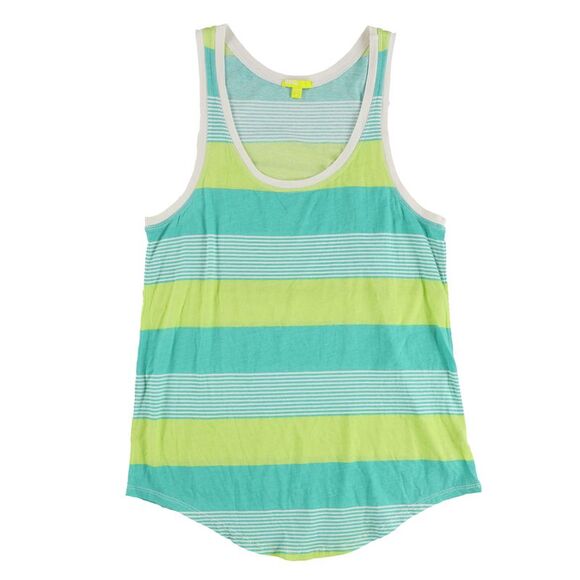 BDG Womens Stripes Multi-Width Tank Top, Green, NWT - Picture 1 of 2